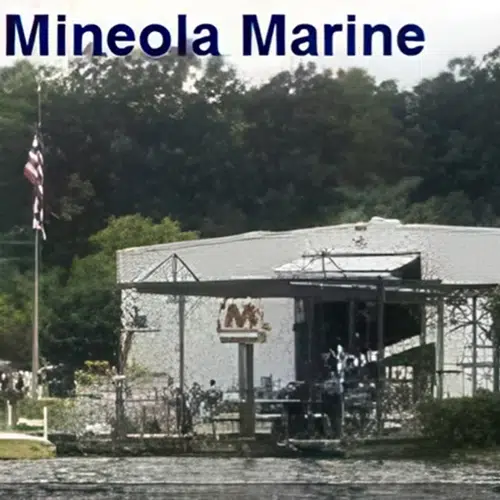 Mineola Marine signage